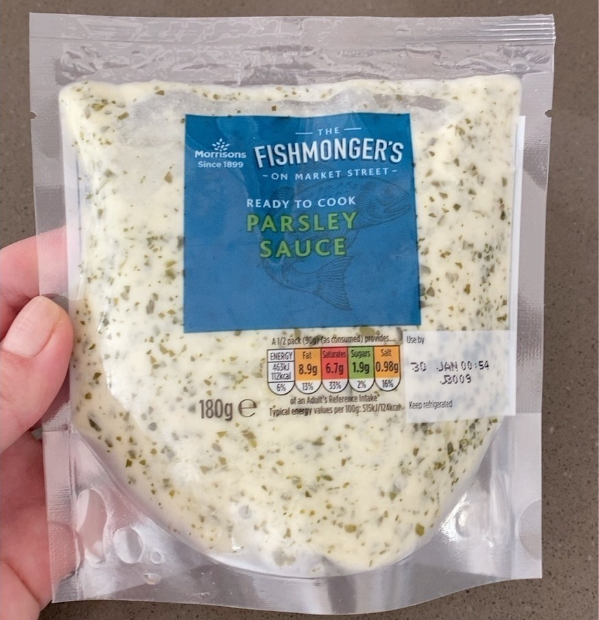 1.40 Mix&M Morrisons MARKET STREET Parsley Sauce M