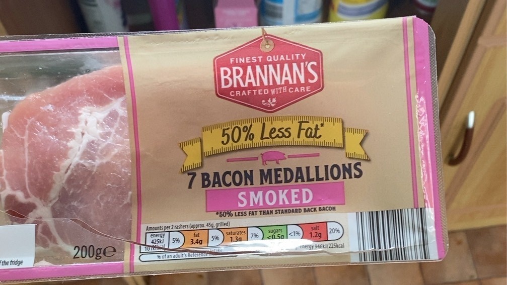 7 Bacon Medallions Smoked