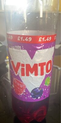 789 9 £1.49 SINCEADO SINCE 1908 £1.49 VIMTO