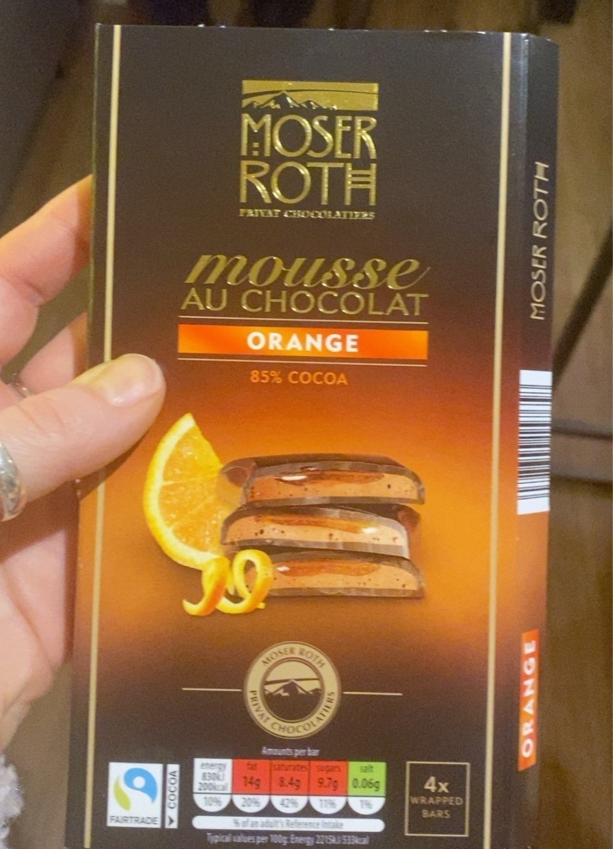 85% Chocolate Mousse au Chocolat, Orange